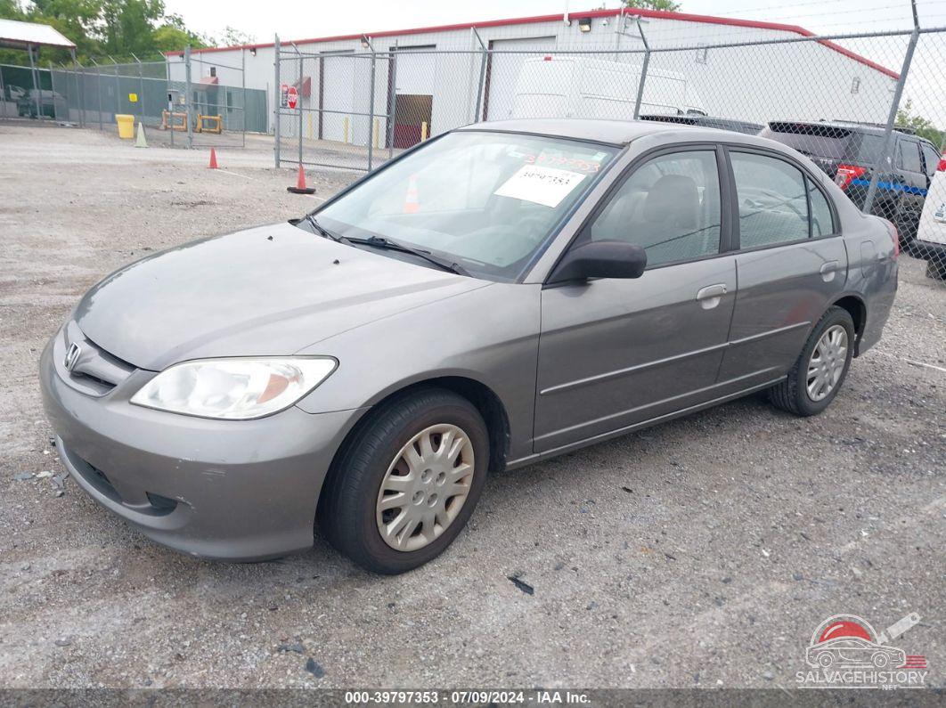 2HGES16504H596092 2004 HONDA CIVIC photo no. 2