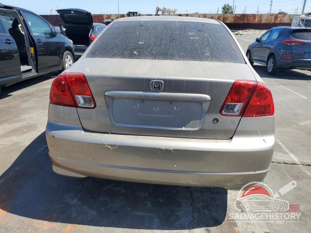 2HGES26754H572751 2004 HONDA CIVIC photo no. 6