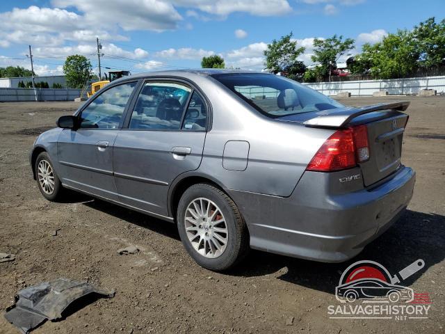 2HGES16555H584344 2005 HONDA CIVIC photo no. 2