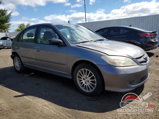 2HGES16555H584344 2005 HONDA CIVIC photo no. 4