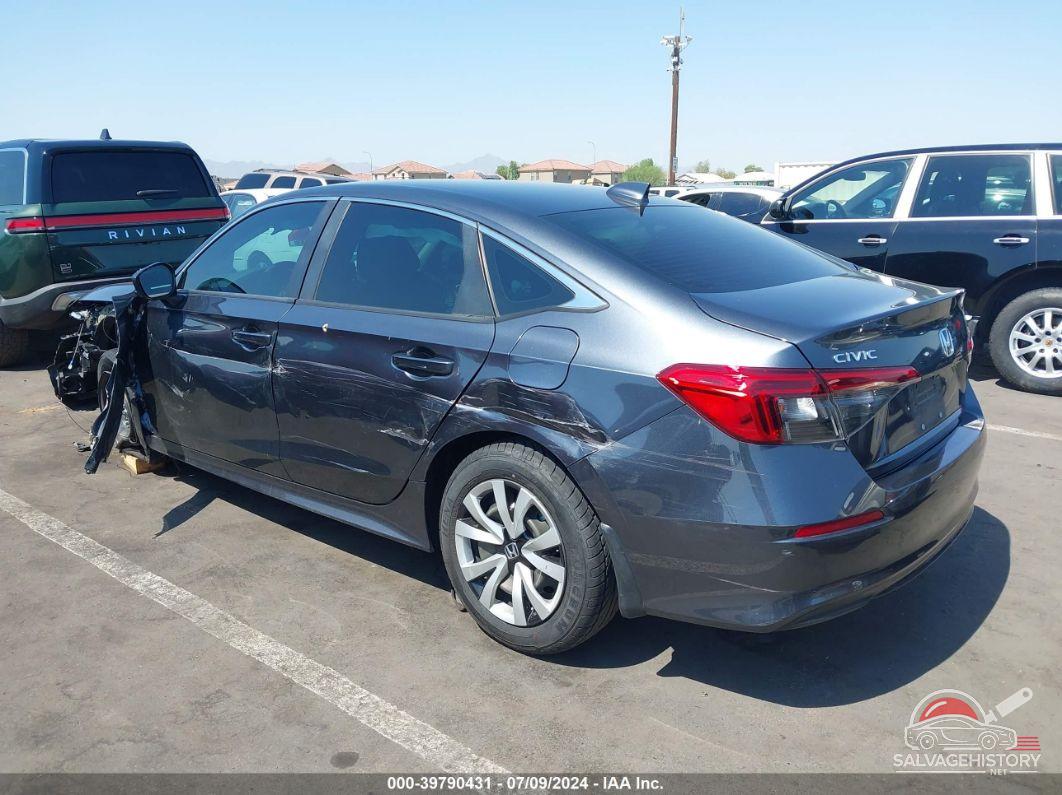 2HGFE2F25NH518352 2022 HONDA CIVIC photo no. 3