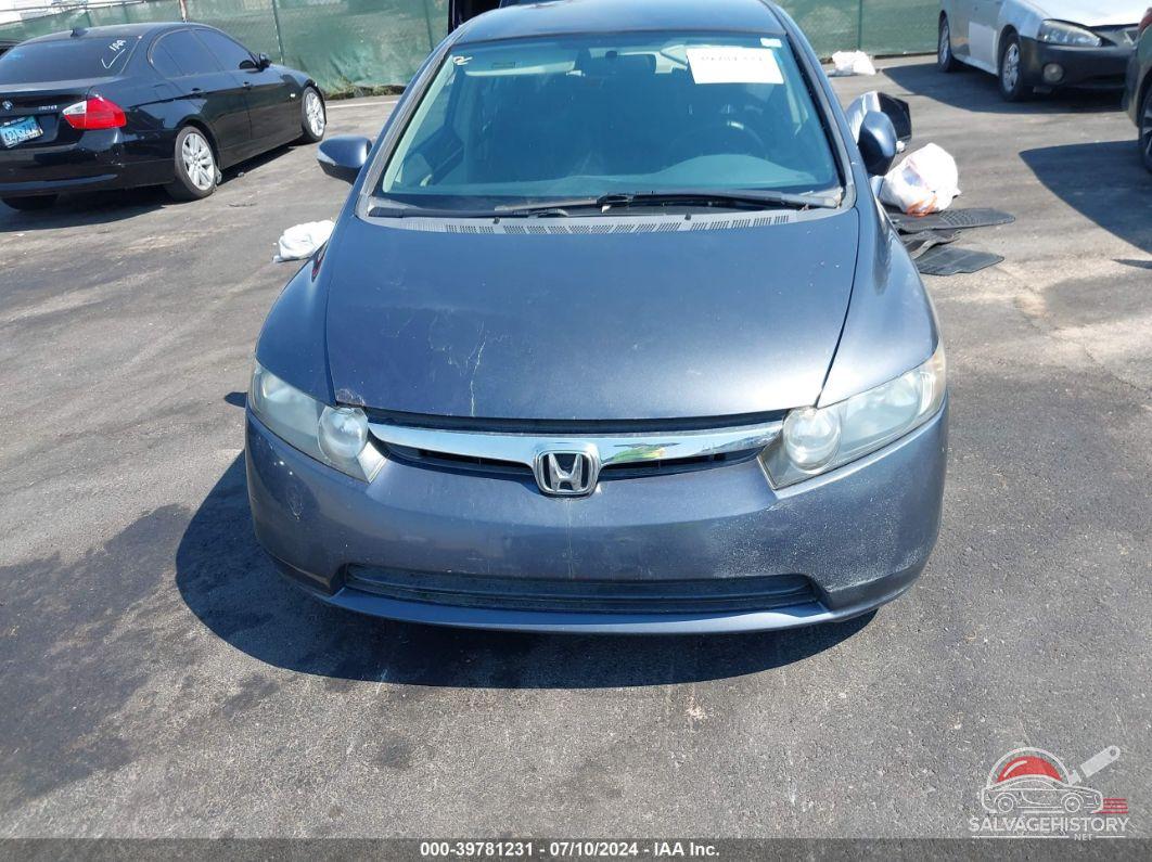 JHMFA362X7S006886 2007 HONDA CIVIC HYBRID photo no. 6