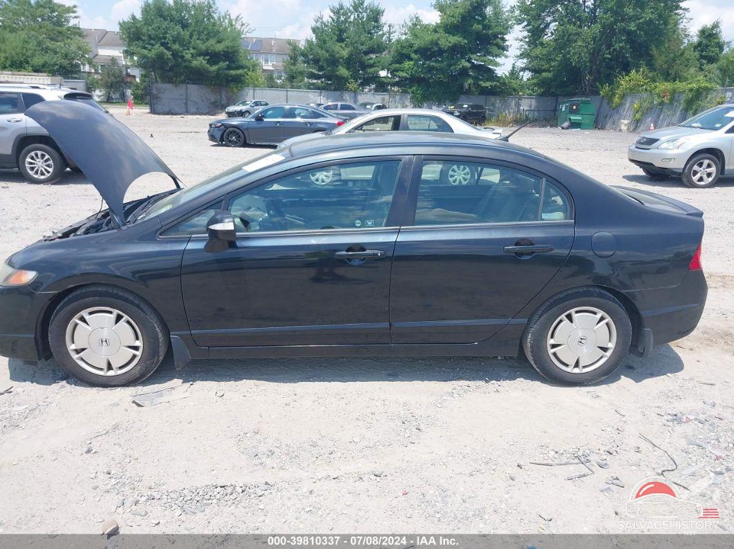 JHMFA3F25AS005684 2010 HONDA CIVIC HYBRID photo no. 6