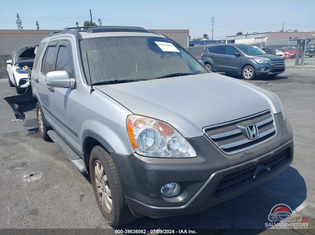 JHLRD78845C018007 2005 HONDA CR-V photo no. 9