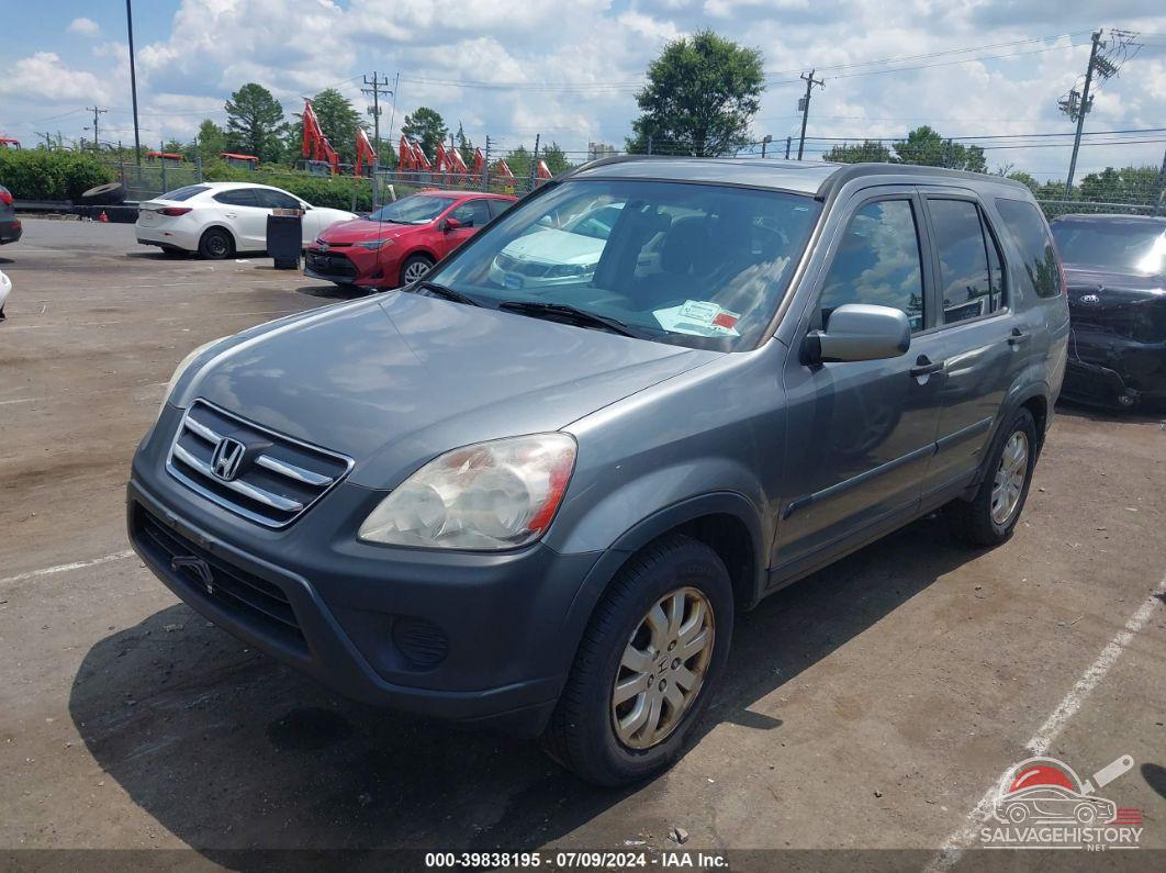 SHSRD78876U442324 2006 HONDA CR-V photo no. 2