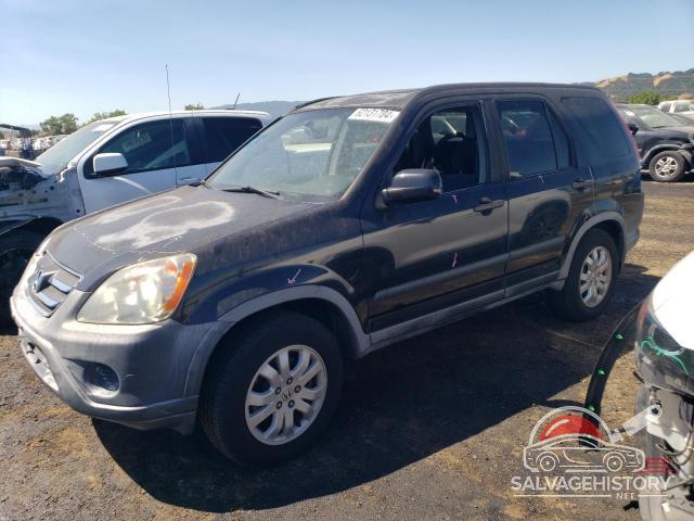 JHLRD78835C026583 2005 HONDA CRV photo no. 6