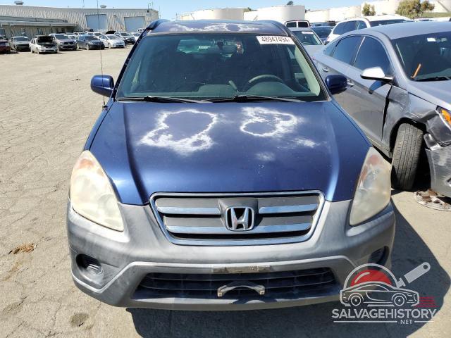 JHLRD78845C025491 2005 HONDA CRV photo no. 5