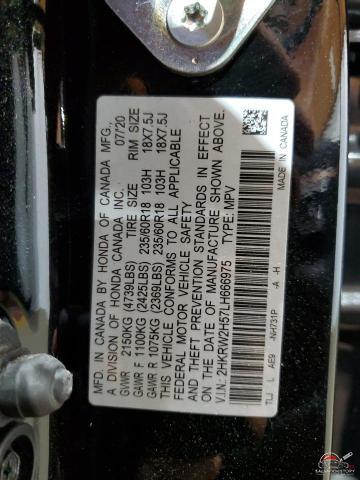 2HKRW2H57LH666975 2020 HONDA CRV photo no. 13