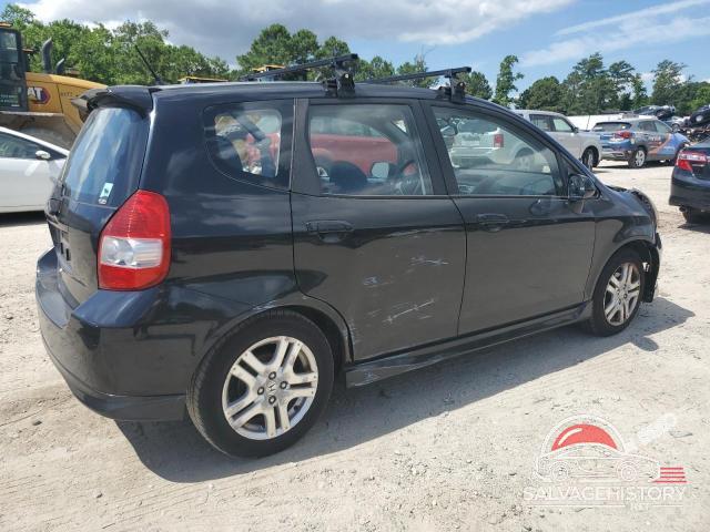 JHMGD38617S063649 2007 HONDA FIT photo no. 3