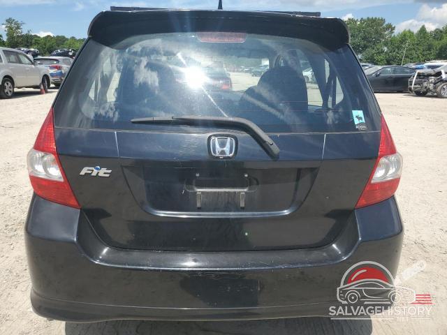 JHMGD38617S063649 2007 HONDA FIT photo no. 6