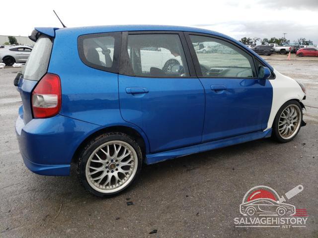 JHMGD38647S053875 2007 HONDA FIT photo no. 3