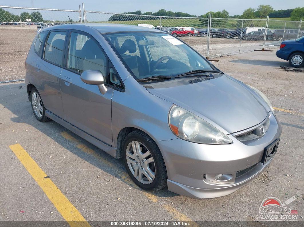 JHMGD38647S057201 2007 HONDA FIT photo no. 15