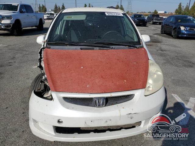 JHMGD38677S044295 2007 HONDA FIT photo no. 5