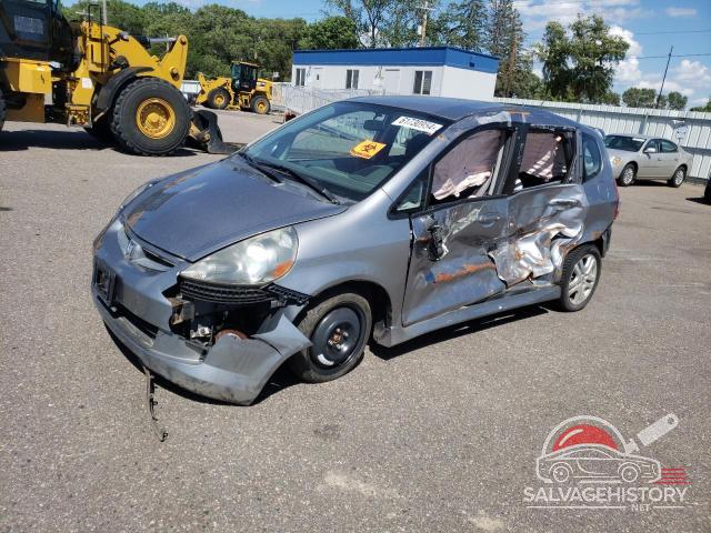 JHMGD37628S006363 2008 HONDA FIT photo no. 12