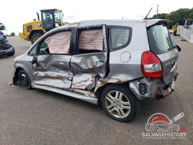 JHMGD37628S006363 2008 HONDA FIT photo no. 2