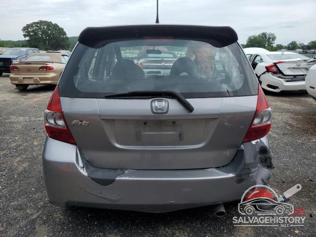 JHMGD38468S008615 2008 HONDA FIT photo no. 6