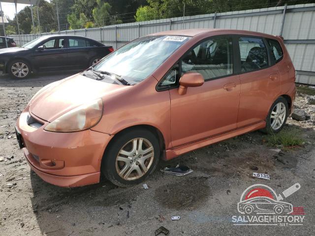 JHMGD38658S015511 2008 HONDA FIT photo no. 1