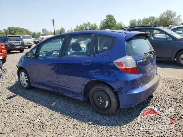 JHMGE88469C000939 2009 HONDA FIT photo no. 2