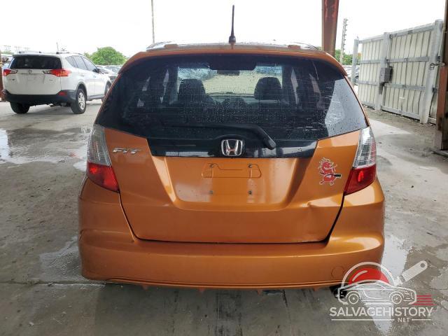 JHMGE88469S006276 2009 HONDA FIT photo no. 6