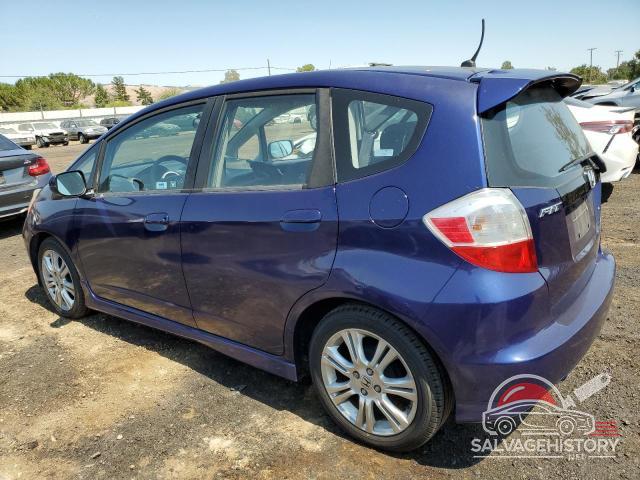 JHMGE884X9S044660 2009 HONDA FIT photo no. 2