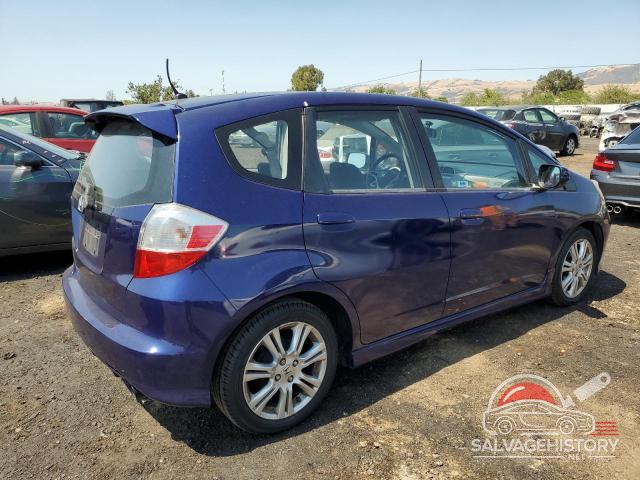 JHMGE884X9S044660 2009 HONDA FIT photo no. 3