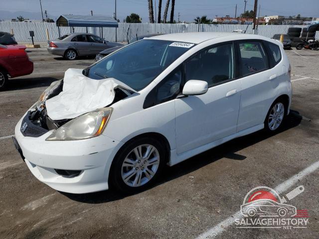 JHMGE88669S058931 2009 HONDA FIT photo no. 21