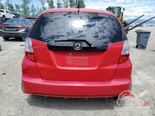 JHMGE8H24AC040228 2010 HONDA FIT photo no. 6