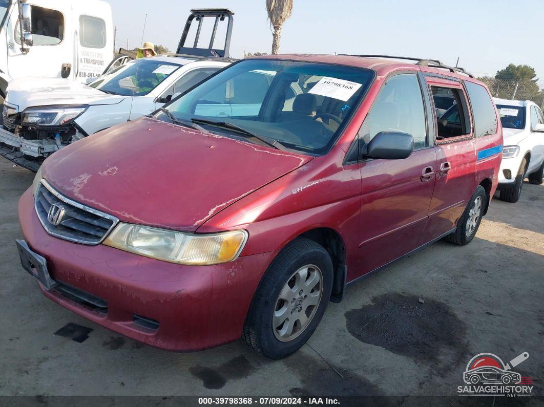 2HKRL18682H501964 2002 HONDA ODYSSEY photo no. 2