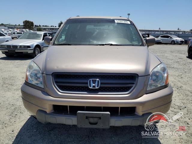 2HKYF18453H518465 2003 HONDA PILOT photo no. 5