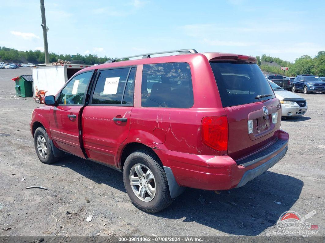 2HKYF18573H571113 2003 HONDA PILOT photo no. 3