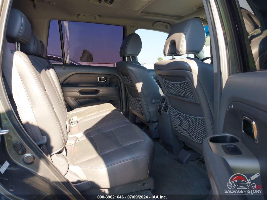 2HKYF18667H539610 2007 HONDA PILOT photo no. 8