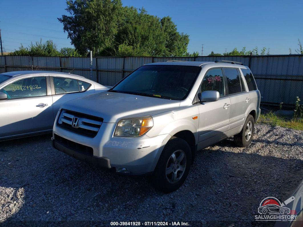 5FNYF186X7B008845 2007 HONDA PILOT photo no. 2