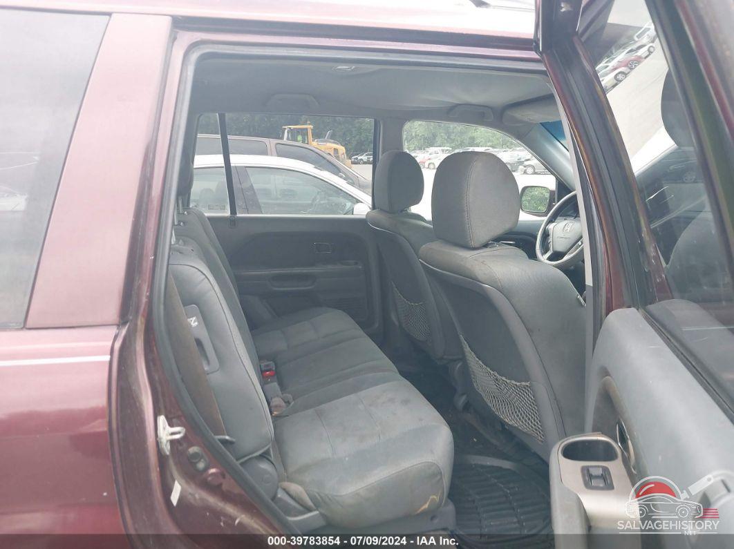 5FNYF182X8B002400 2008 HONDA PILOT photo no. 8