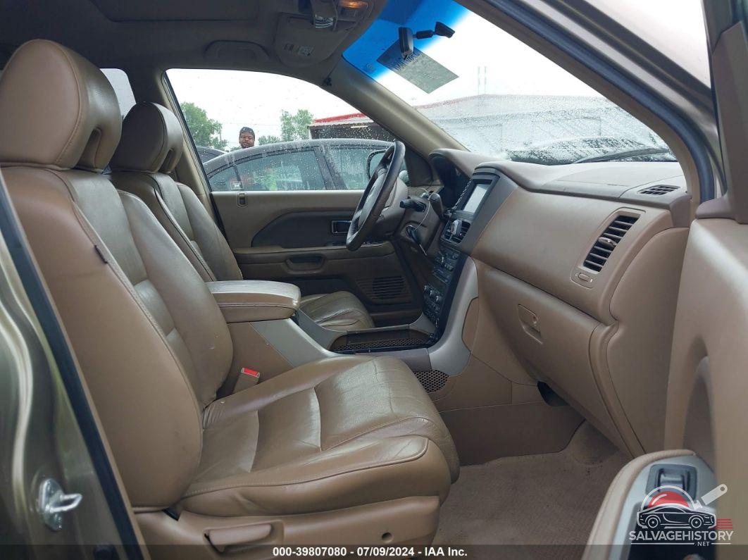 5FNYF18778B026276 2008 HONDA PILOT photo no. 5
