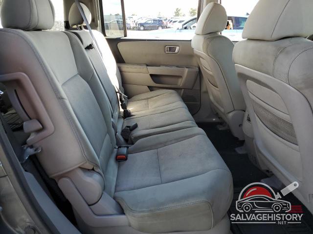 5FNYF4H25AB012436 2010 HONDA PILOT photo no. 11