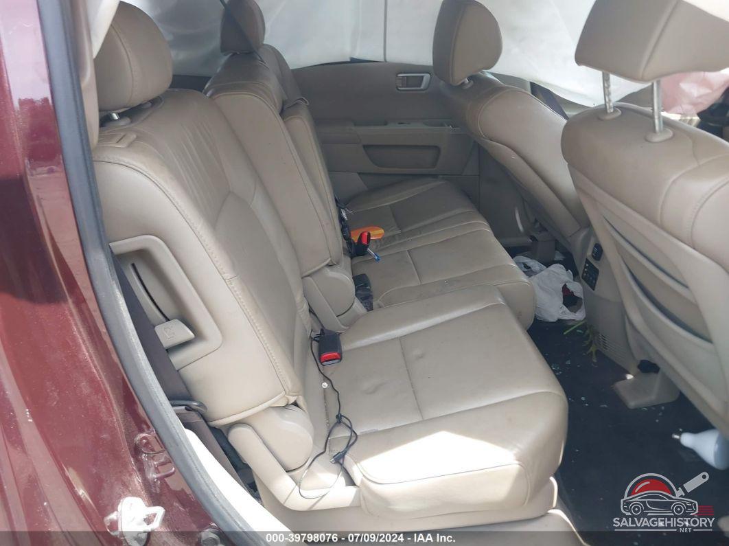 5FNYF4H93BB019318 2011 HONDA PILOT photo no. 8