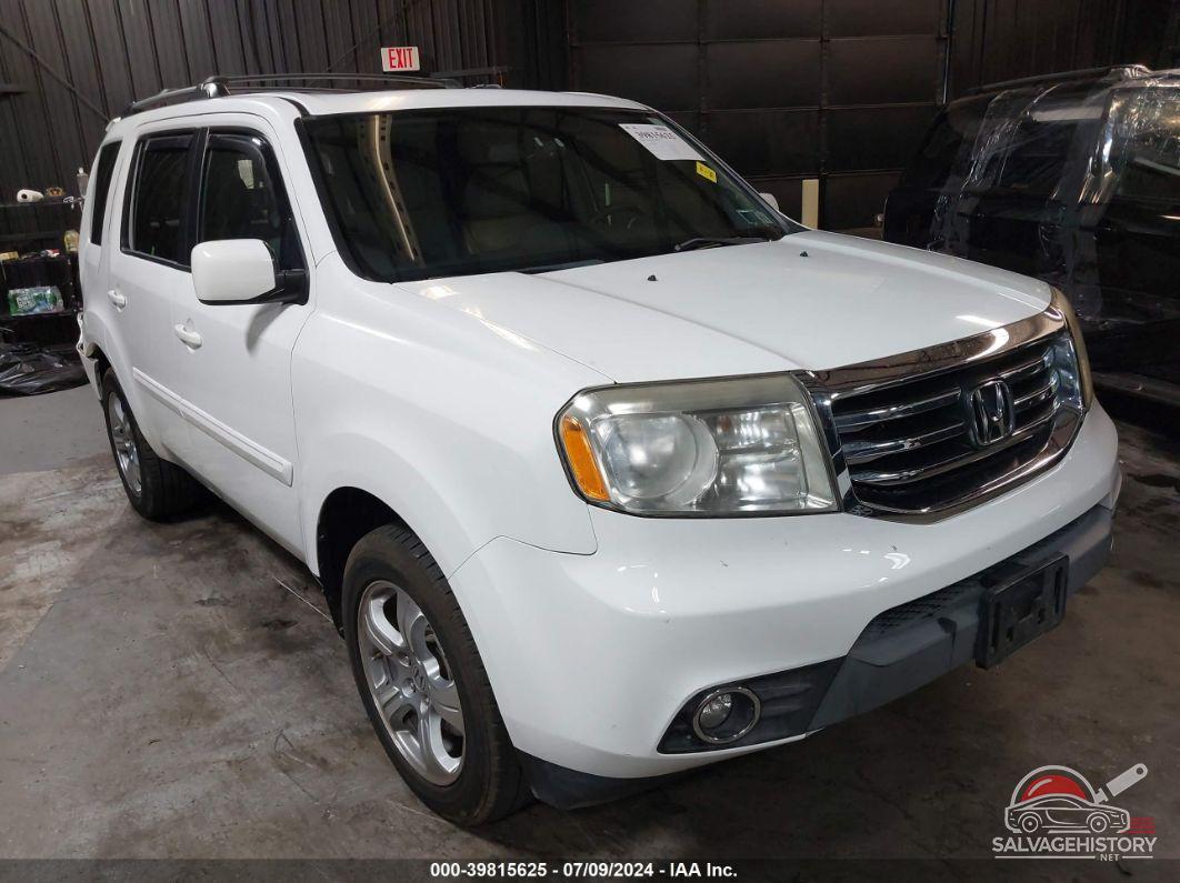 5FNYF4H58DB060270 2013 HONDA PILOT photo no. 2