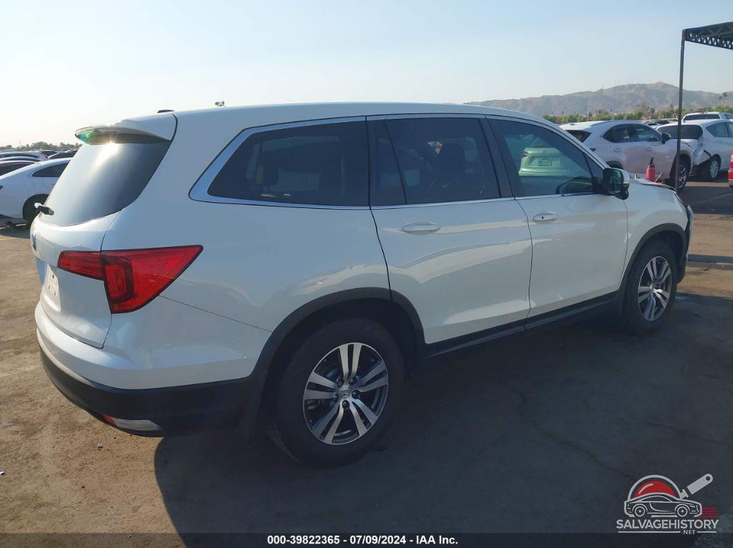 5FNYF5H56HB034732 2017 HONDA PILOT photo no. 4