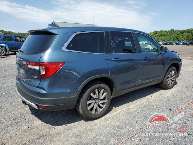 5FNYF6H46KB012721 2019 HONDA PILOT photo no. 3