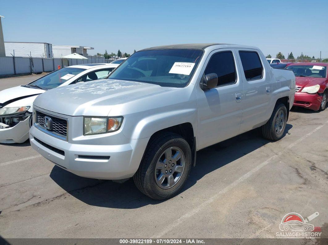 2HJYK16307H549462 2007 HONDA RIDGELINE photo no. 2