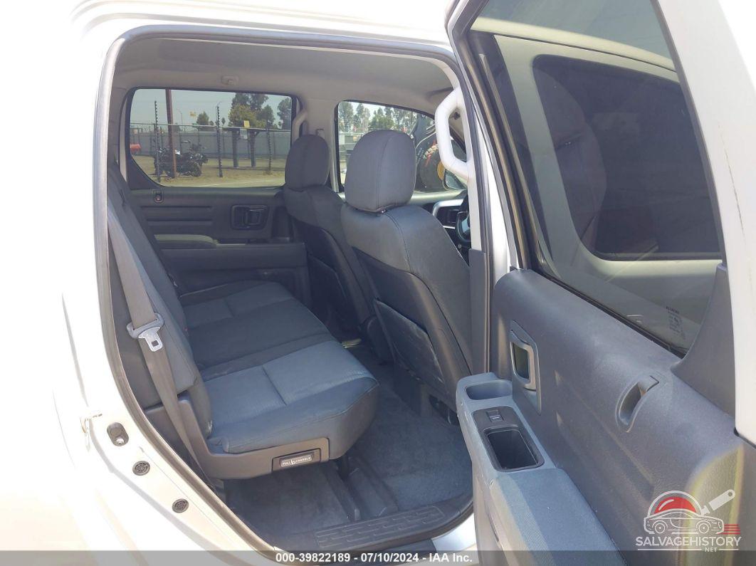 2HJYK16307H549462 2007 HONDA RIDGELINE photo no. 8