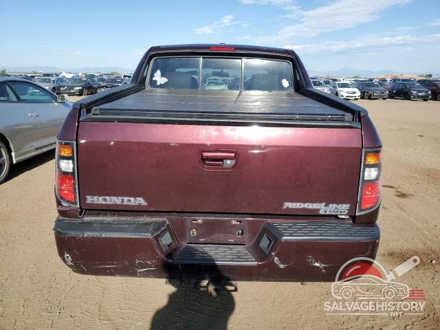 2HJYK16567H532747 2007 HONDA RIDGELINE photo no. 6