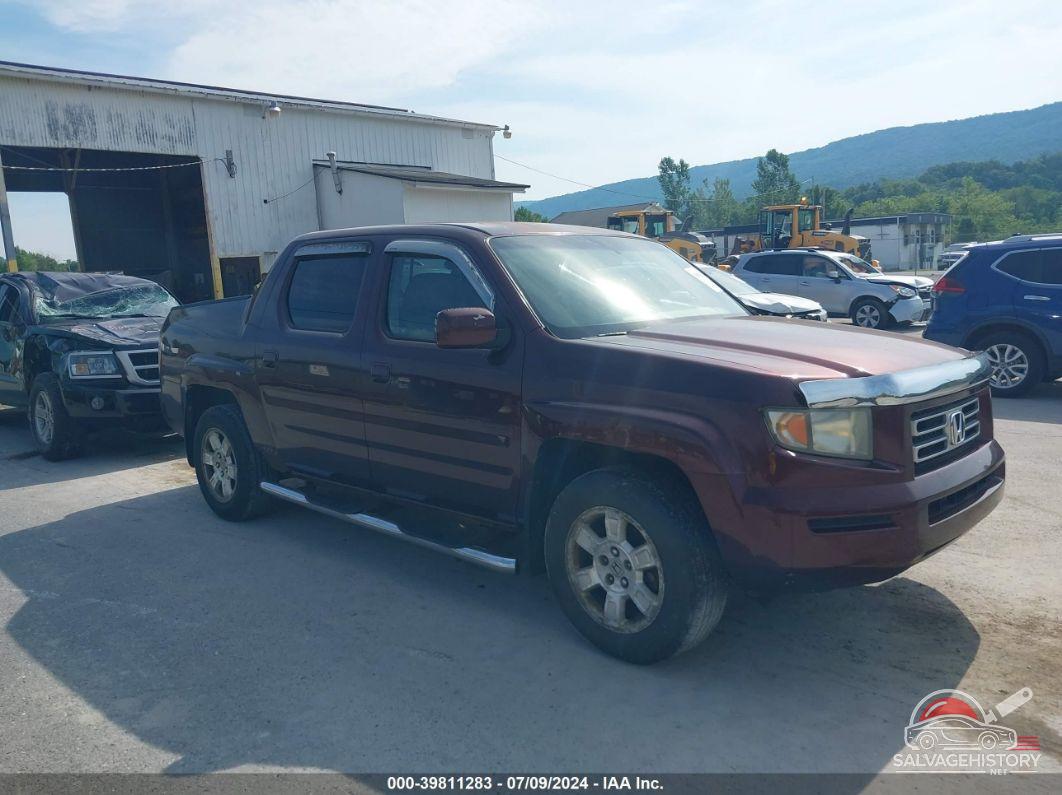 2HJYK16478H504853 2008 HONDA RIDGELINE photo no. 2