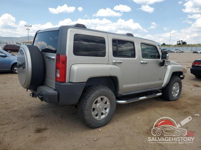 5GTEN43E188196400 2008 HUMMER H3 photo no. 3