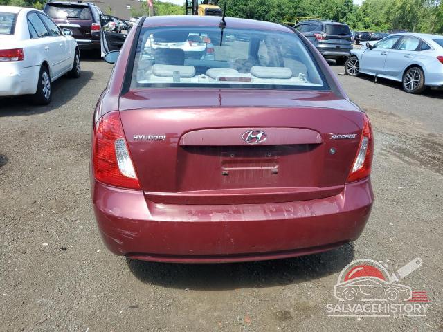 KMHCN46C86U050715 2006 HYUNDAI ACCENT photo no. 6