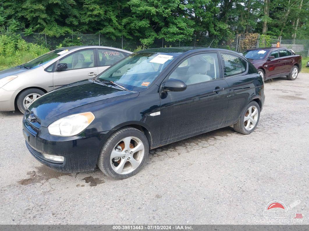 KMHCN36C37U013504 2007 HYUNDAI ACCENT photo no. 2