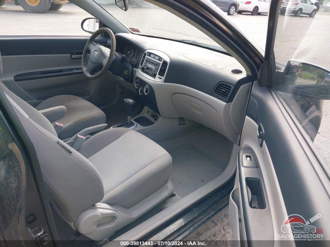 KMHCN36C37U013504 2007 HYUNDAI ACCENT photo no. 5