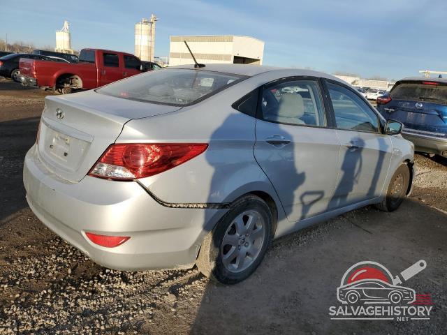 KMHCT4AEXDU502868 2013 HYUNDAI ACCENT photo no. 3