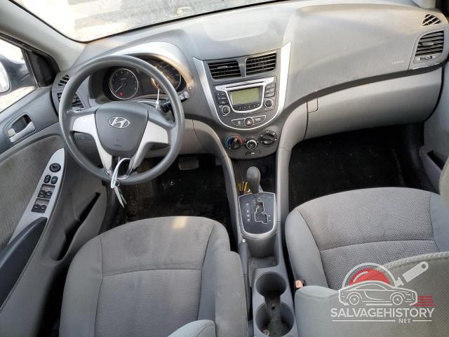 KMHCT4AEXDU502868 2013 HYUNDAI ACCENT photo no. 8