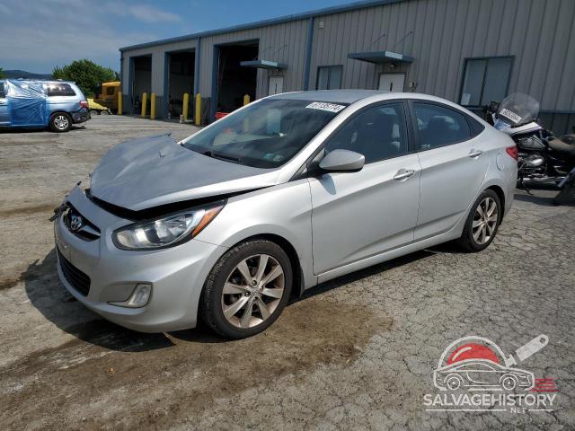 KMHCU4AE2DU320773 2013 HYUNDAI ACCENT photo no. 12